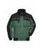 Unisex Workwear Jacket Dark-green/black 7544