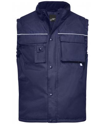 Unisex Workwear Vest Navy 7547