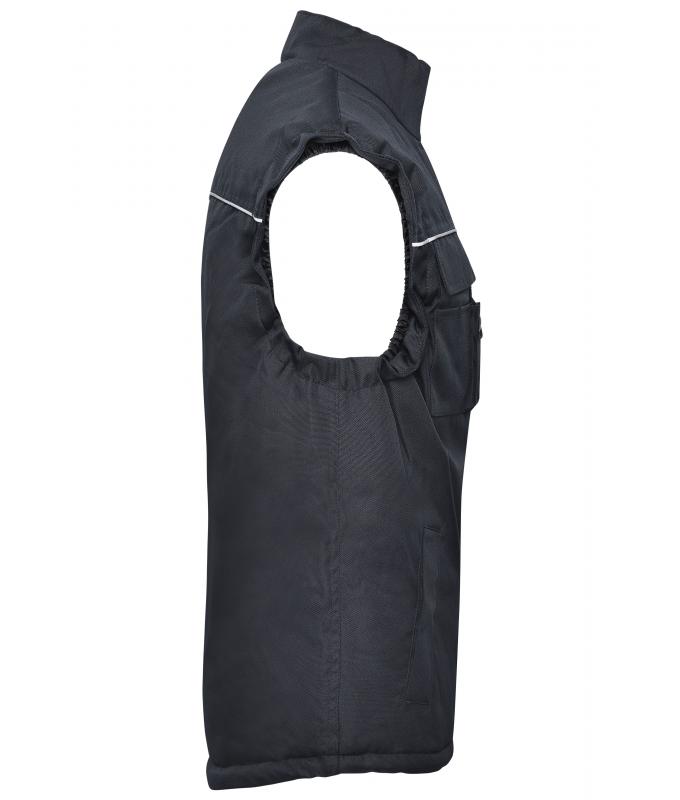 Unisex Workwear Vest Black 7547