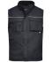 Unisex Workwear Vest Black 7547