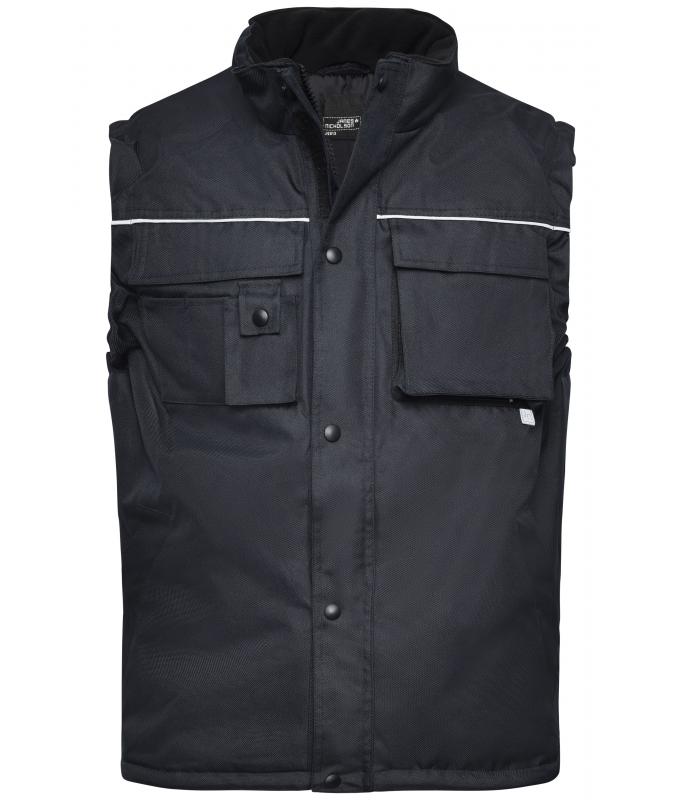 Unisex Workwear Vest Black 7547