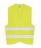 Herren Safety Vest Adults Fluorescent-yellow 7549
