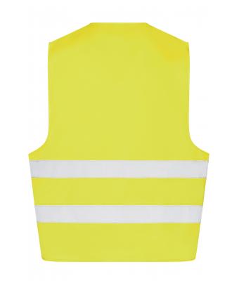 Unisex Safety Vest Adults Fluorescent-yellow 7549