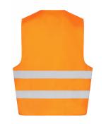 Unisex Safety Vest Adults Fluorescent-orange 7549
