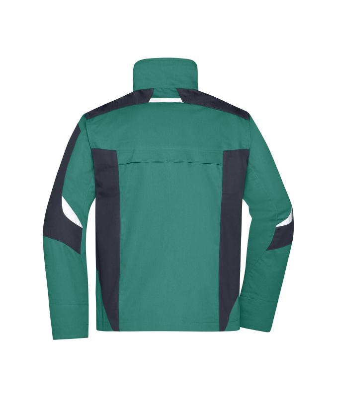 Unisex Workwear Jacket - STRONG - Dark-green/black 8066
