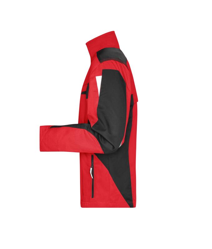 Unisex Workwear Jacket - STRONG - Red/black 8066