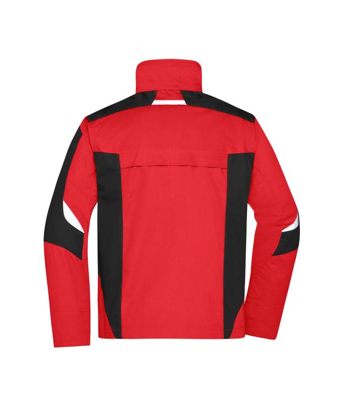 Unisex Workwear Jacket - STRONG - Red/black 8066