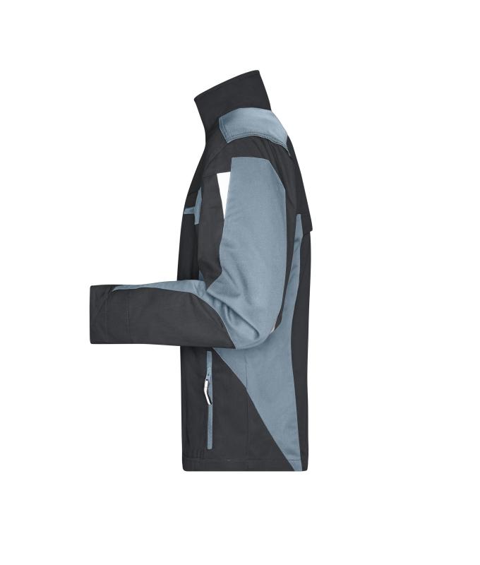 Unisex Workwear Jacket - STRONG - Black/carbon 8066