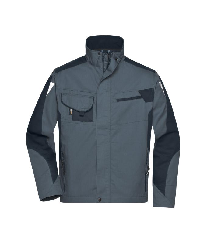 Unisex Workwear Jacket - STRONG - Carbon/black 8066