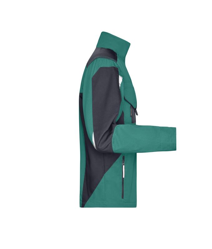 Unisex Workwear Jacket - STRONG - Dark-green/black 8066
