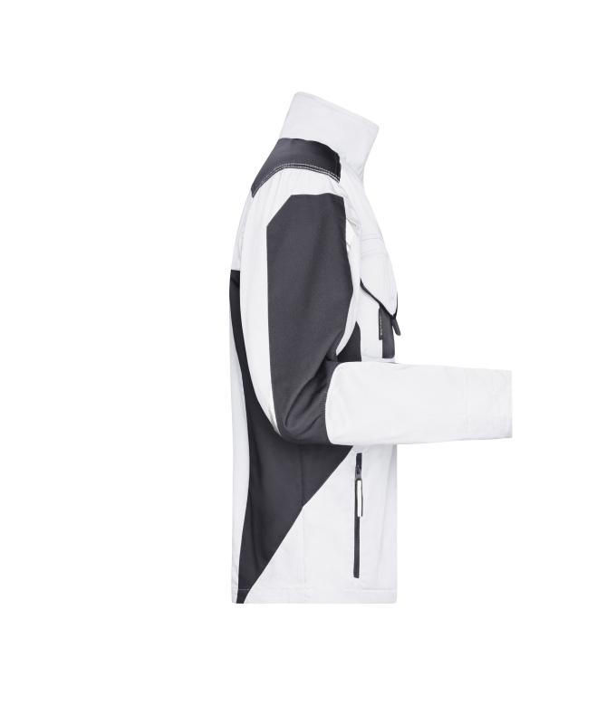 Unisex Workwear Jacket - STRONG - White/carbon 8066