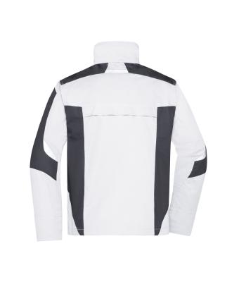 Unisex Workwear Jacket - STRONG - White/carbon 8066