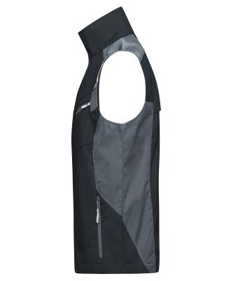 Unisex Workwear Vest - STRONG - Black/carbon 8067