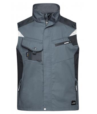 Unisex Workwear Vest - STRONG - Carbon/black 8067