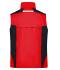 Unisex Workwear Vest - STRONG - Red/black 8067