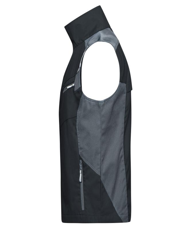Unisex Workwear Vest - STRONG - Black/carbon 8067