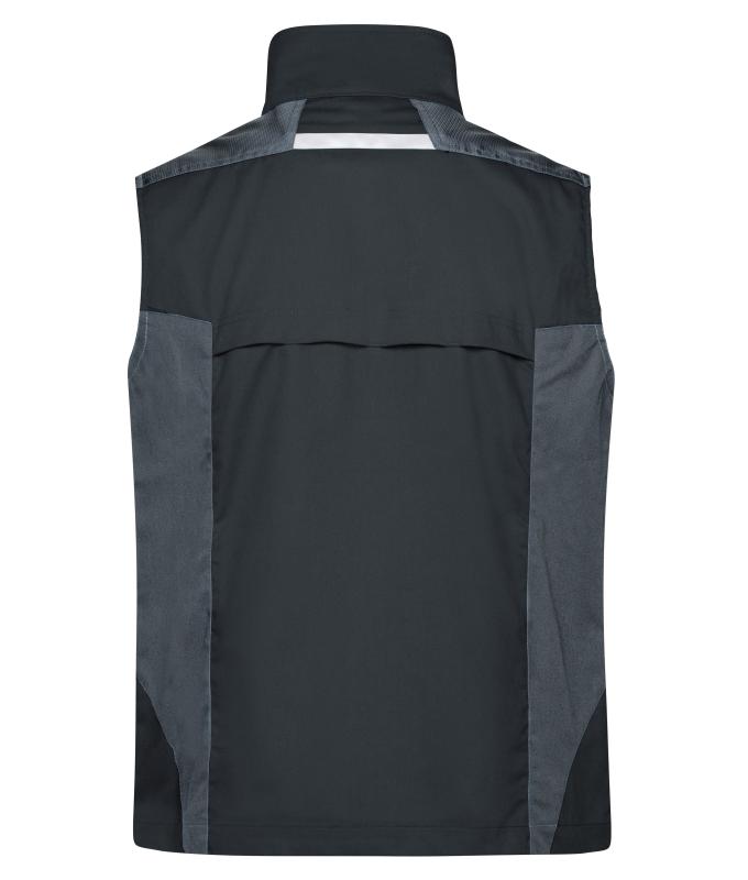Unisex Workwear Vest - STRONG - Black/carbon 8067