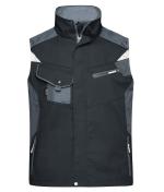 Unisex Workwear Vest - STRONG - Black/carbon 8067