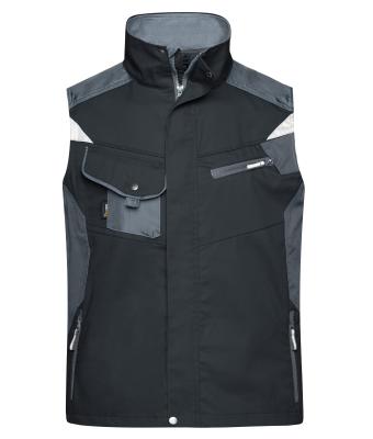 Unisex Workwear Vest - STRONG - Black/carbon 8067