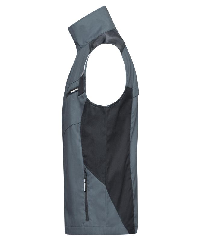 Unisex Workwear Vest - STRONG - Carbon/black 8067