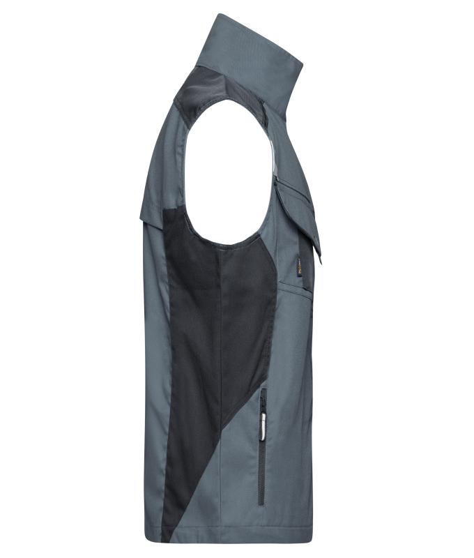 Unisex Workwear Vest - STRONG - Carbon/black 8067
