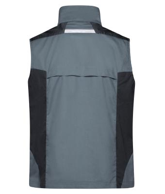 Unisex Workwear Vest - STRONG - Carbon/black 8067