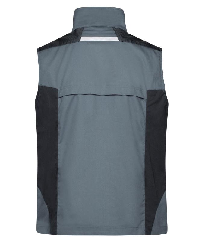 Unisex Workwear Vest - STRONG - Carbon/black 8067
