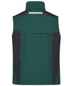 Unisex Workwear Vest - STRONG - Dark-green/black 8067