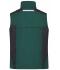 Unisex Workwear Vest - STRONG - Dark-green/black 8067