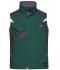 Unisex Workwear Vest - STRONG - Dark-green/black 8067