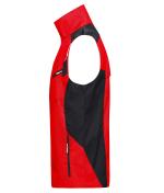Unisex Workwear Vest - STRONG - Red/black 8067
