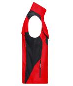Unisex Workwear Vest - STRONG - Red/black 8067