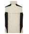 Unisex Workwear Vest - STRONG - Stone/black 8067