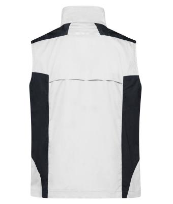 Unisex Workwear Vest - STRONG - White/carbon 8067