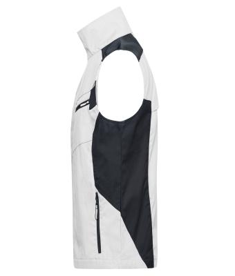 Unisex Workwear Vest - STRONG - White/carbon 8067