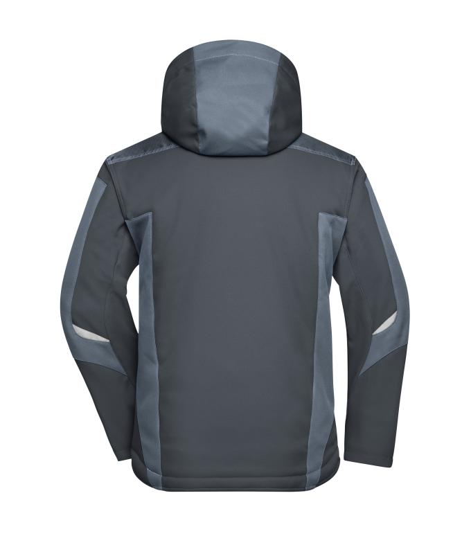 Unisex Craftsmen Softshell Jacket - STRONG - Black/carbon 8165