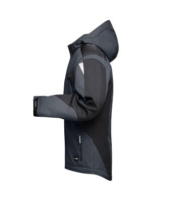 Unisex Craftsmen Softshell Jacket - STRONG - Carbon/black 8165