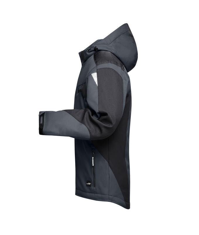Unisex Craftsmen Softshell Jacket - STRONG - Carbon/black 8165