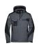 Unisex Craftsmen Softshell Jacket - STRONG - Carbon/black 8165