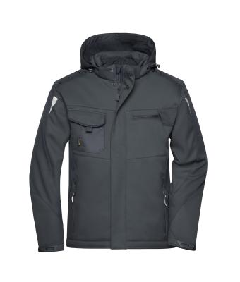 Unisex Craftsmen Softshell Jacket - STRONG - Black/black 8165