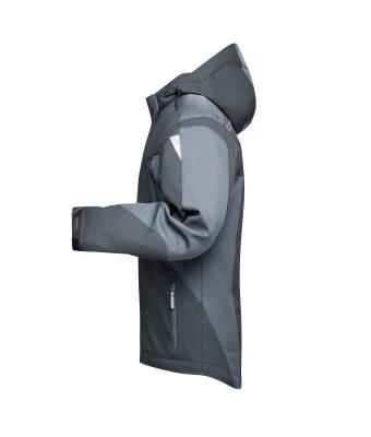 Unisex Craftsmen Softshell Jacket - STRONG - Black/carbon 8165