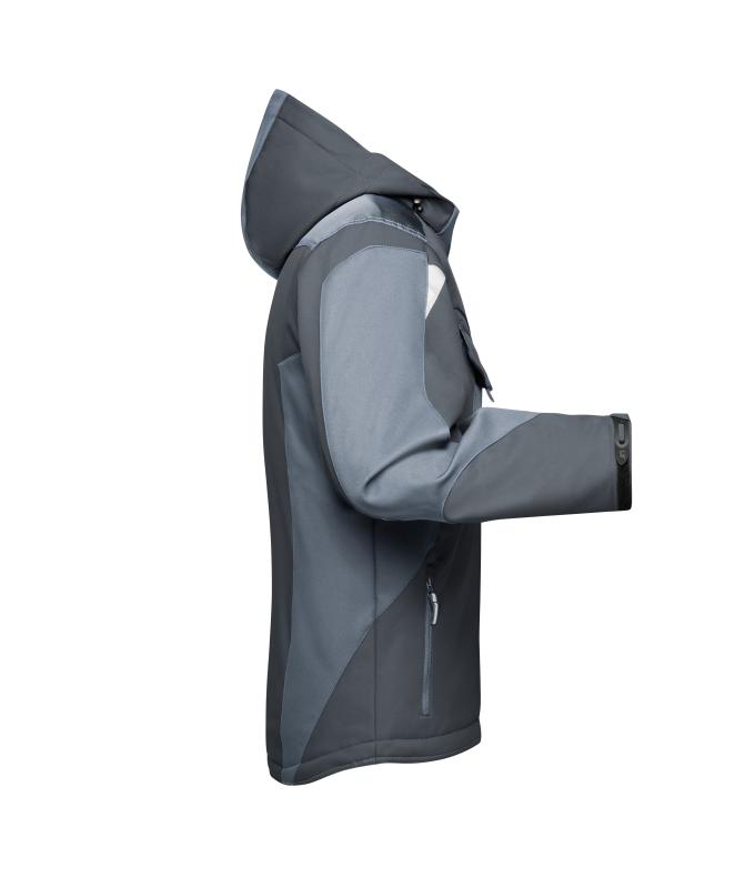 Unisex Craftsmen Softshell Jacket - STRONG - Black/carbon 8165