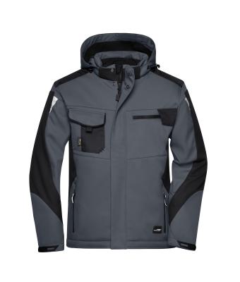 Unisex Craftsmen Softshell Jacket - STRONG - Carbon/black 8165