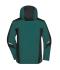 Unisex Craftsmen Softshell Jacket - STRONG - Dark-green/black 8165