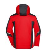 Unisex Craftsmen Softshell Jacket - STRONG - Red/black 8165