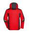 Unisex Craftsmen Softshell Jacket - STRONG - Red/black 8165