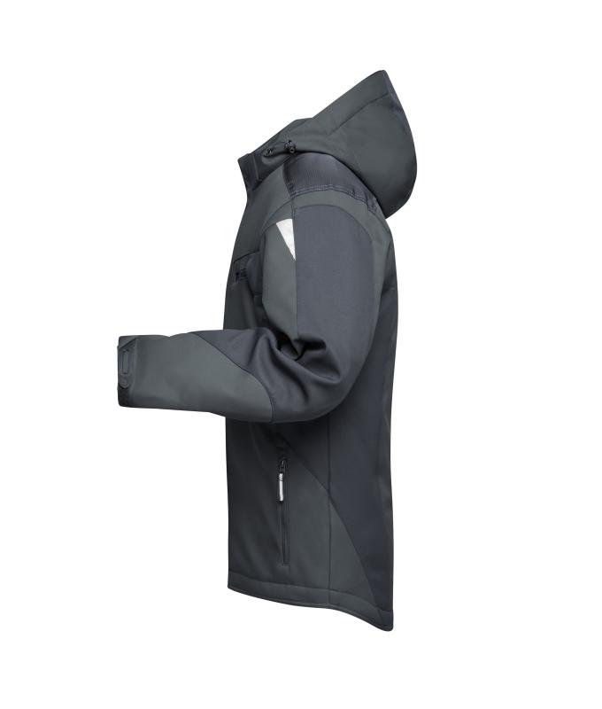 Unisex Craftsmen Softshell Jacket - STRONG - Black/black 8165