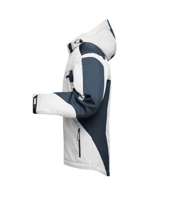Unisex Craftsmen Softshell Jacket - STRONG - White/carbon 8165