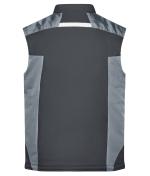 Unisex Craftsmen Softshell Vest - STRONG - Black/carbon 8166