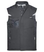 Unisex Craftsmen Softshell Vest - STRONG - Black/black 8166